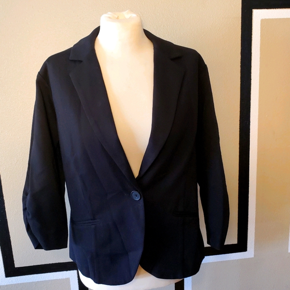 Professional and stylish black blazer